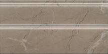 FMA032R Плинтус Серенада бежевый тёмный глянцевый обрезной 30x15x1,7