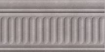 19033\3F Бордюр Александрия серый структура матовый 9,9х20 керам. плитка