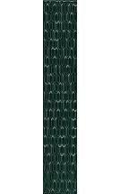 LSB001 Левада зеленый темный глянцевый 40х7  керам.бордюр