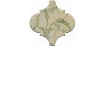 OP\A166\65000 Декор Арабески котто орнамент матовый 6,5х6,5 керам. плитка