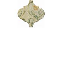OP\A165\65000 Декор Арабески котто орнамент матовый 6,5х6,5 керам. плитка