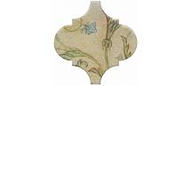 OP\A167\65000 Декор Арабески котто орнамент матовый 6,5х6,5 керам. плитка