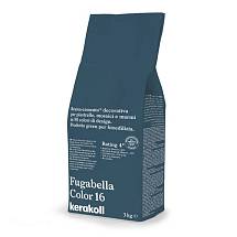 Декоративная полимерная затирка Kerakoll Fugabella Color 0-20 3кг №16