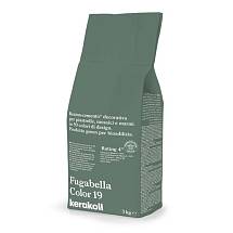 Декоративная полимерная затирка Kerakoll Fugabella Color 0-20 3кг №19