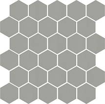 63002 Агуста серый светлый натуральный 29,7х29,8 из 30 частей (5,2х6) керамогранит