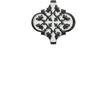 OS\A26\65000 Декор Арабески глянцевый орнамент глянцевый 6,5х6,5 керам. плитка