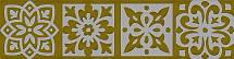 Вставка Тоццетто Лэйди Голд 7,2x7,2 (600090000323)