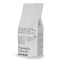 Декоративная полимерная затирка Kerakoll Fugabella Color 0-20 3кг №03