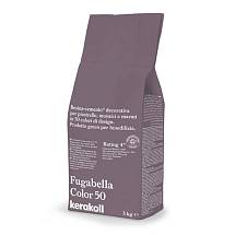 Декоративная полимерная затирка Kerakoll Fugabella Color 0-20 3кг №50