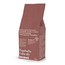 Декоративная полимерная затирка Kerakoll Fugabella Color 0-20 3кг №40