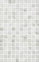 MM6432 Кантата мозаичный белый глянцевый 25x40x0,8 керам.декор